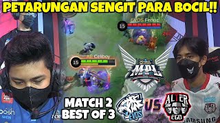 PERTARUNGAN SENGIT ANTAR BOCIL FERXIC VS CELIBOY!! INI MATCH TER-SENGIT BGT SI!! EVOS VS AE MATCH 2