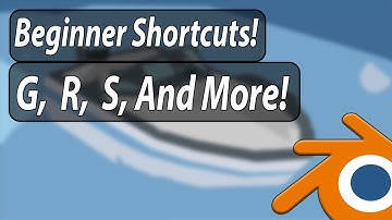 Basic Blender Shortcuts Beginners Should Know!