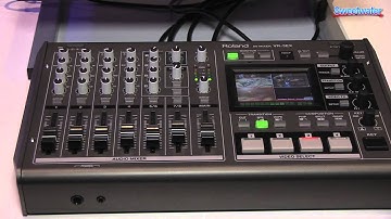 Roland Systems Group VR-3EX A/V Mixer Overview - Sweetwater at Winter NAMM 2014