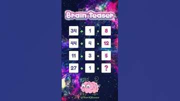 Brain Teaser - Only For Genius? 🤔 #iqtest #brainteaser (43)