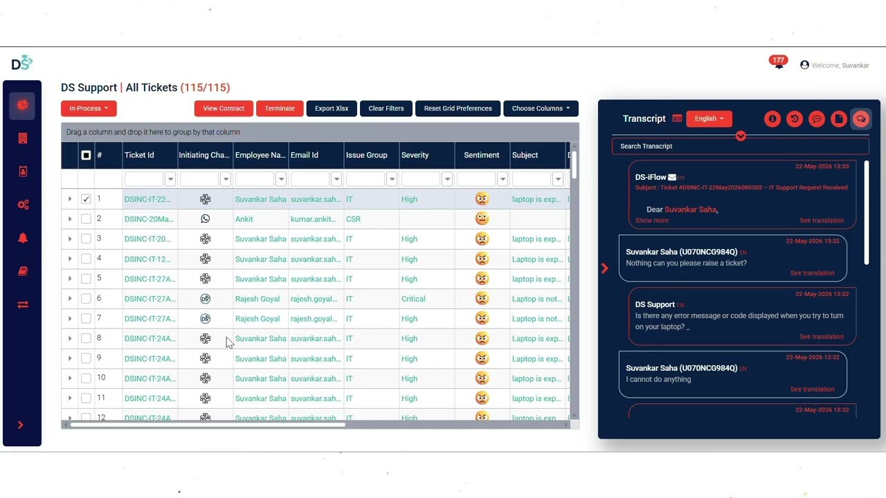 AI-Powered IT Support Automation using n8n, Slack & DS-iFlow | Intelligent Ticketing Demo