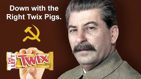 How did Left vs Right Twix Preferences Cause the Cold War?