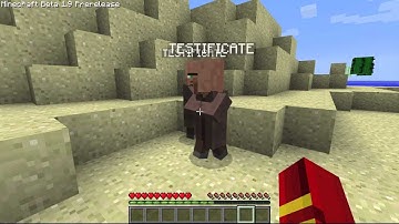 Minecraft 1.9: NPC Villagers!! (Human Mobs)