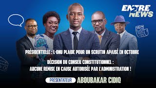 Présidentielle 🇨🇮 : l’ONU plaide pour la paix 🤝 et le Conseil constitutionnel ⚖️ reste ferme 🚫