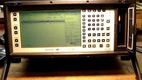 HxC Floppy Emulator working with a Bruel and Kjaer Dual Channel RealTime Frequency Analyzer
