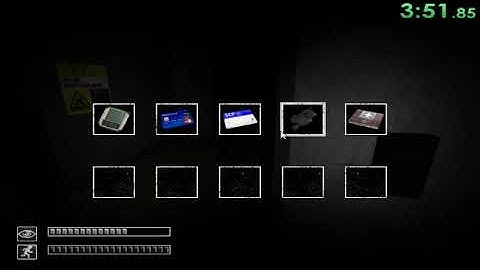 SCP Containment Breach 0.9.3 Speedrun Random Seed Gate A Ending 2 08:44.68 [Former WR]