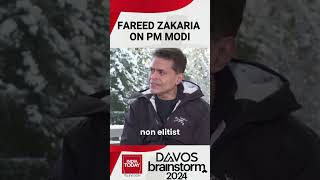 Fareed Zakaria Speaks On PM Modi's At Davos Brainstorm 2024 | Rahul Kanwal | #shorts