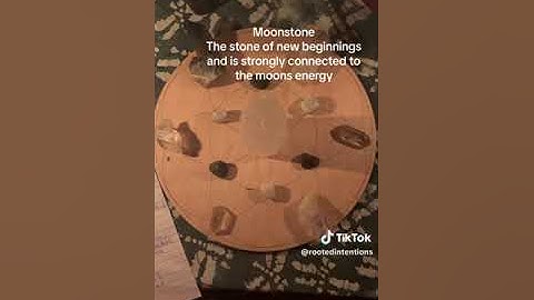 New Moon Crystal Grid