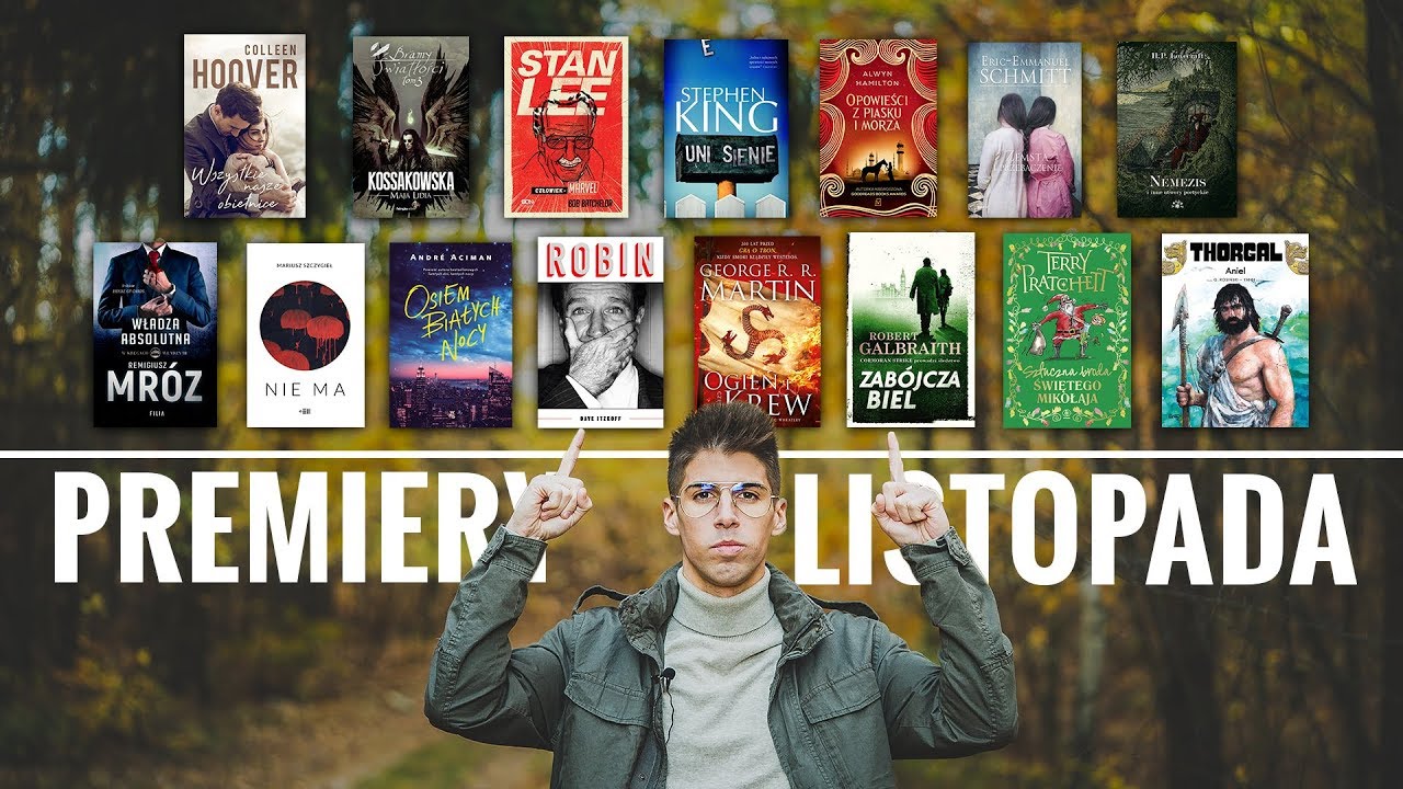 KSIĄŻKOWE ZAPOWIEDZI 📚 15 najciekawszych premier LISTOPADA! booktube tags