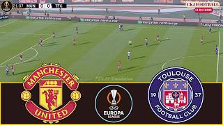 Manchester United vs Toulouse FC | Football Europa League Battle | PES 21 Simulation