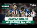 Resumen Chivas 3 - 0 Atlético San Luis | Apertura 2019 - Jornada 4 | TUDN