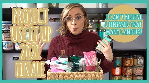 Project Use It Up 2021 FINALE!!! *and December Empties!*