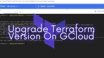 Upgrade Terraform Version On Google Cloud
