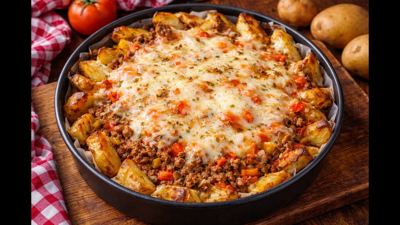 This Potato & Ground Beef Recipe Is So Good… You’ll Make It Every Week! #viral #recipe #food #foodie