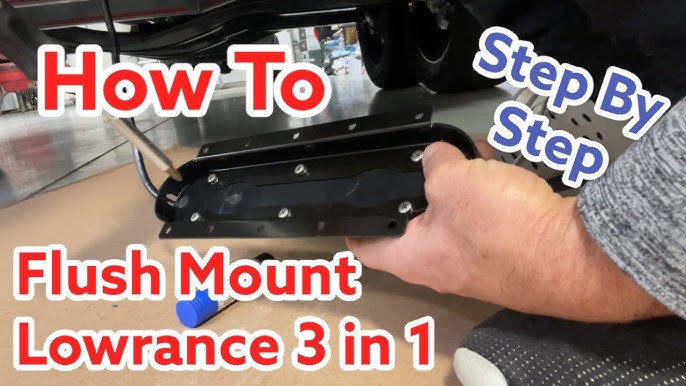 Easy Lowrance 3-in-1 Transducer Mount Hack - On MotorGuide Tour