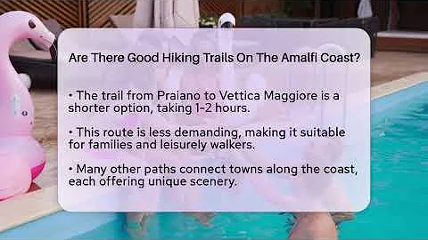 Are There Good Hiking Trails On The Amalfi Coast? - Resort 2 Travel