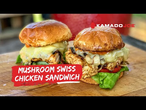 Mushroom Swiss Chicken Sandwich | Chef Eric Recipe