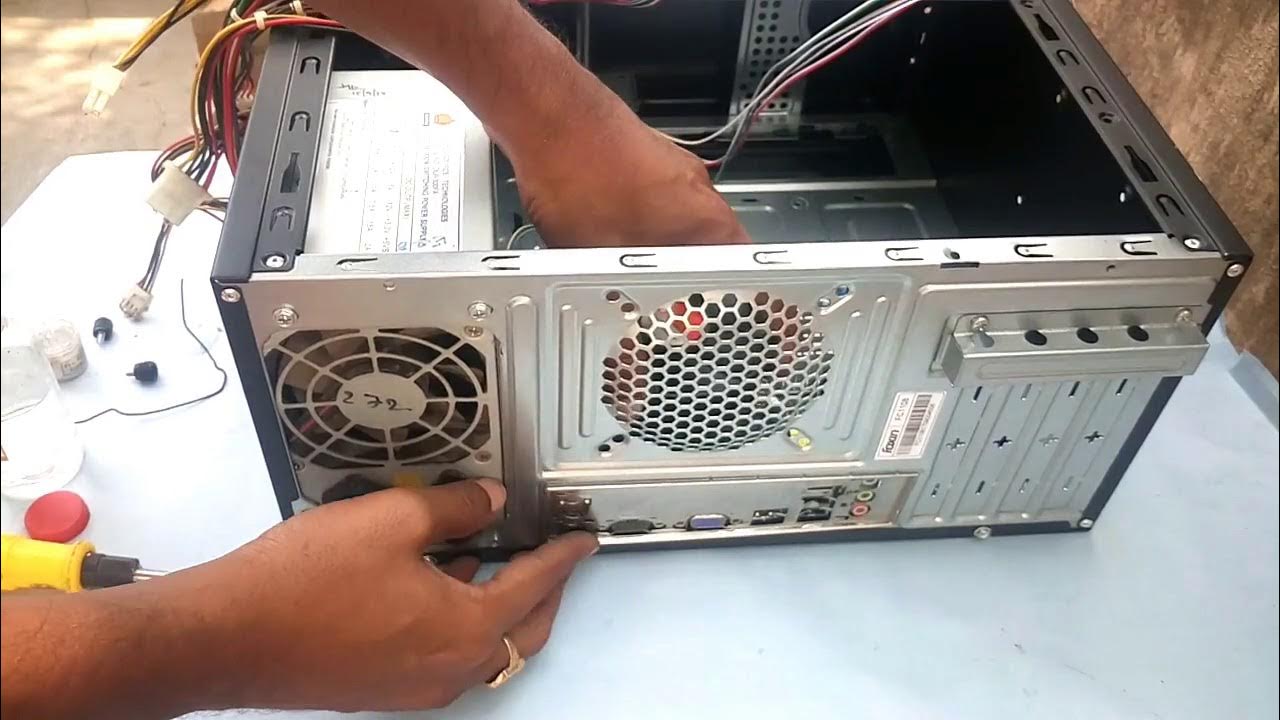 How to Make or Assemble Desktop CPU Step by Step At Home | How to Build ...