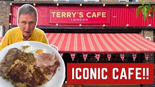 Reviewing one of LONDON'S most ICONIC CAFES!