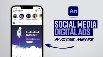 Learn how to create a digital advertisement for social media using Adobe Animate