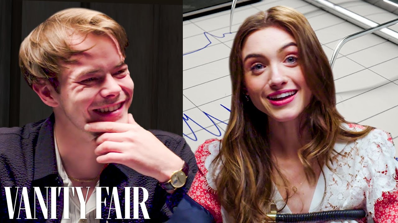 Stranger Things' Charlie Heaton and Natalia Dyer Take A Lie Detector Test 