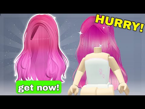 FREE *PINK HAIR* ON ROBLOX NOW!
