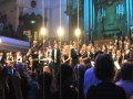 Robin Gibb Jnr (RJ) receives a standing ovation after world premier of Titanic Requiem