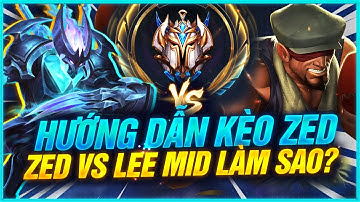 PICK LEE ĐỂ KHẮC CHẾ ZED TỐC CHIẾN VÀ NHẬN VỀ CÁI KẾT KHÔNG CHỈ MÙ LẠI CÒN CỤT CHÂN| LMHT Tốc Chiến