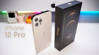 Iphone 12 Pro Gold Unboxing - No Talking