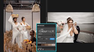 HOW TO COPY COLOR GRADE FROM ONE IMAGE TO ANOTHER USING NBP COLOR MAP X EXTENSION