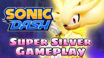 SUPER SILVER GAMEPLAY (FULLY UPGRADED) - Sonic Dash