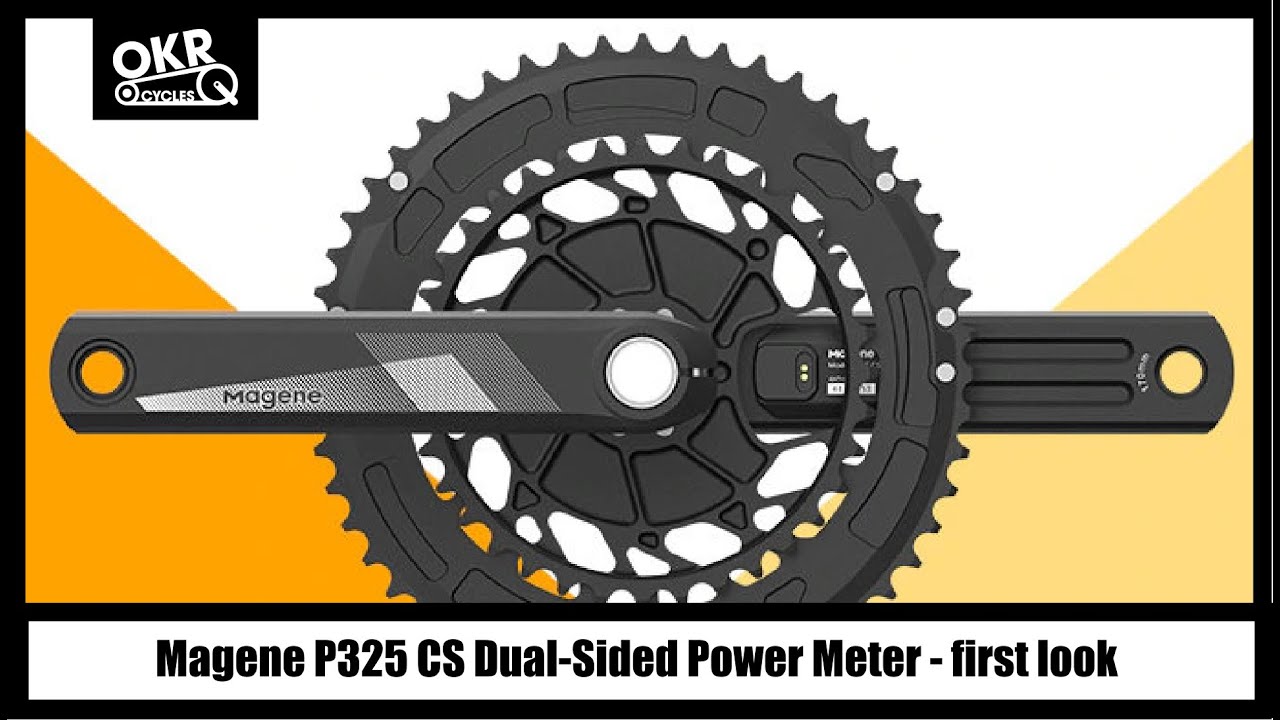 High end dual power meter for 299$ - Magene P325 CS first look