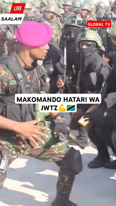 CHEKI MAKOMANDOO HATARI WA JWTZ💪🇹🇿💪 #makomando #jwtz  #tanzania #viralvideo #globaltv