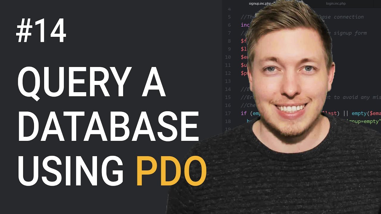pdo php  New Update  Truy vấn cơ sở dữ liệu sử dụng PDO trong OOP PHP | Hướng dẫn PHP hướng đối tượng | Hướng dẫn PHP | mmtuts