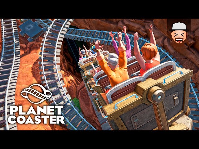 Inaugurei a Montanha-Russa (aleluia!!) | Planet Coaster #43