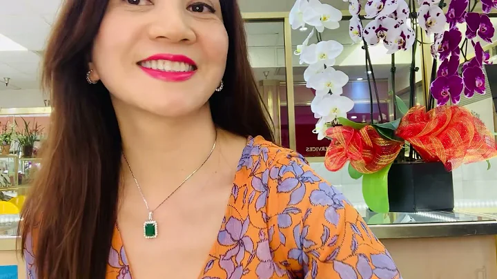 Nancy Jewelry (714) 599-4278 Emerald diamonds pend...