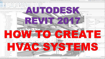 REVIT MEP 2017: HOW TO CREATE HVAC SYSTEMS