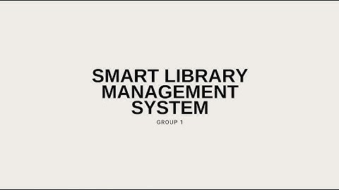 Smart Library Management System