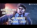 TEKKEN SERIES - All Dragunov Ending Movies 2006 - 2017 (1080p 60fps)