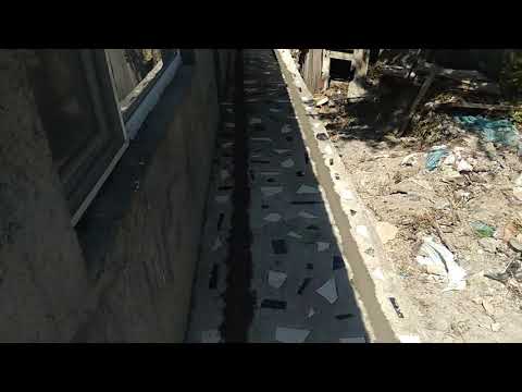 სტიაშკა მეტლახებით გარე ფასადის