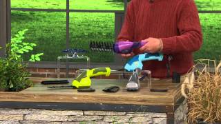 Sun Joe 20V Lithium-Ion Replacement Battery Sun Joe 7.2V Lithium-Ion Cordless Hedge Trimmer & Grass Shear with Dan Hughes