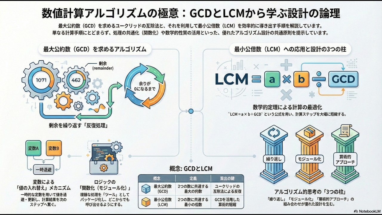 [[情報]]最大公約数と最小公倍数