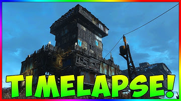 Fallout 4 - Spectacle Island Base Building Timelapse Pt. 2 (With Mods)