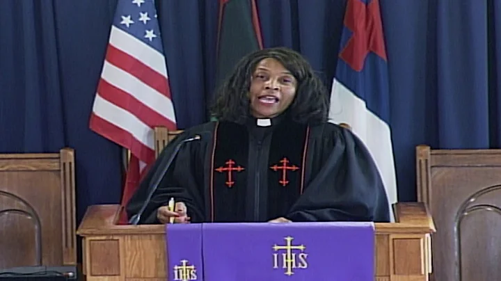 Rev. Luella Redfern Preaching at Esther Ecumenical...