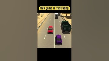 Traffic racer is frustrating lol #trafficracing #funny #car #memes #ytshorts #shorts