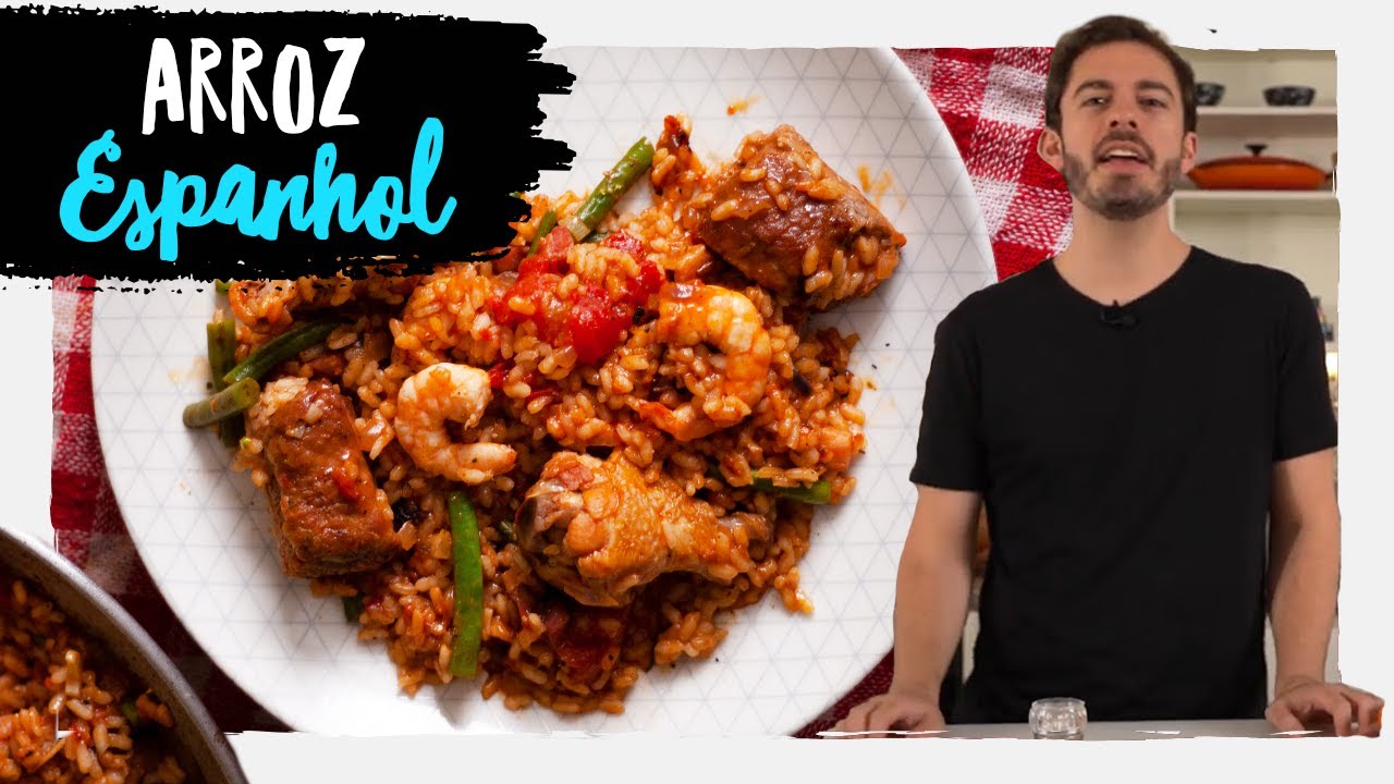 RECEITA DELICIOSA DE ARROZ ESPANHOL :: UNDERCHEF