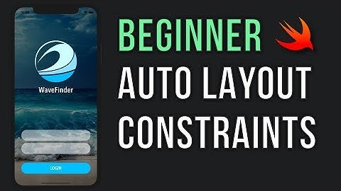 Beginner Auto Layout & Constraints - Swift 4.2 - Xcode 10