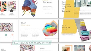 The Simple Presentation Template