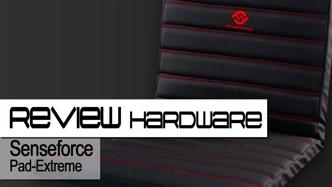schwarz iFeel SenseForce Pad-Extreme Sitzauflage 