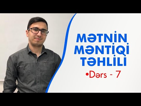 Video: Təklif məntiqində p- q olarsa?